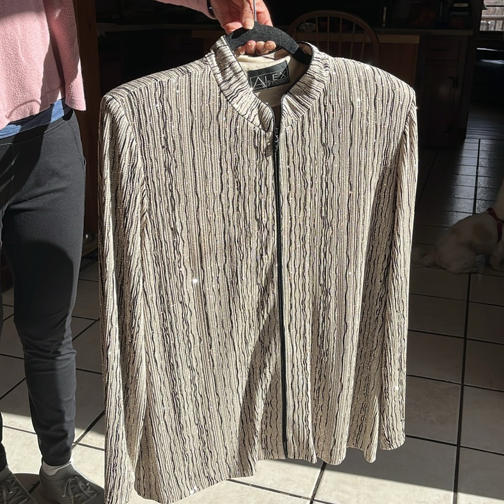ALEX evening wear top